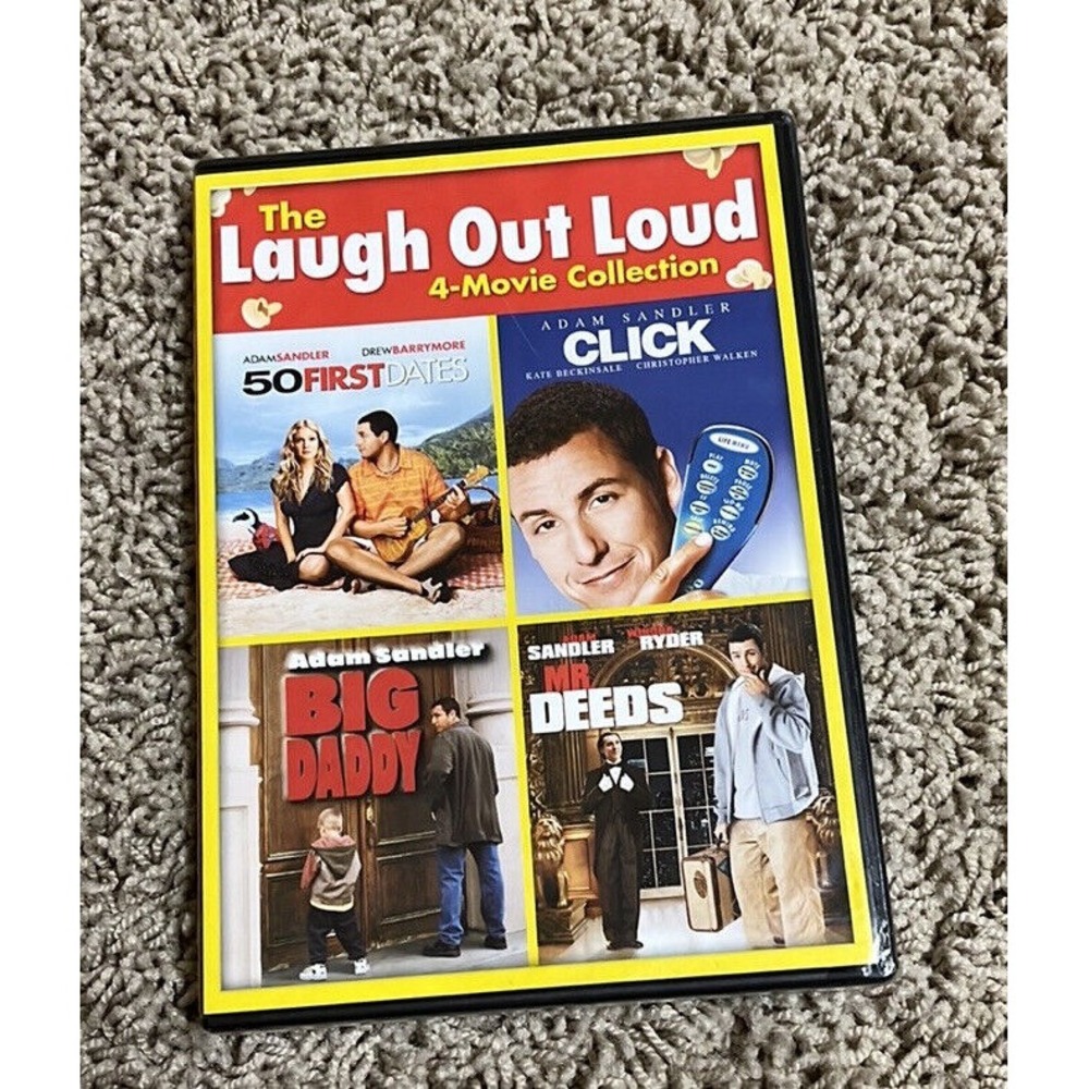 Laugh Out Loud Collection DVD 4 adam sandler movies click big daddy‎ 50 1st date